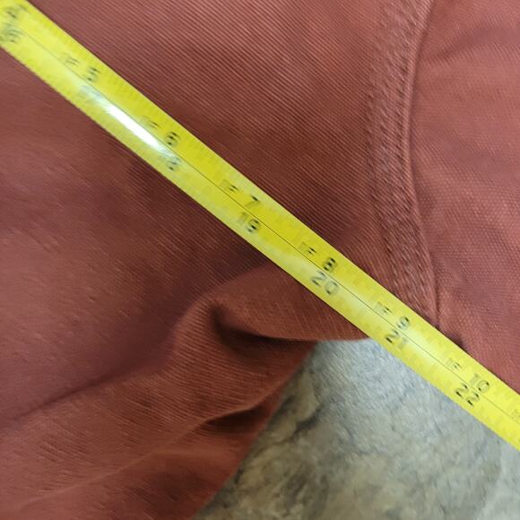 Vtg Carhartt Sherpa Lined Salmon Rose Pink Detroit Jacket Sz M Women W J097 VR8 - Picture 7 of 11